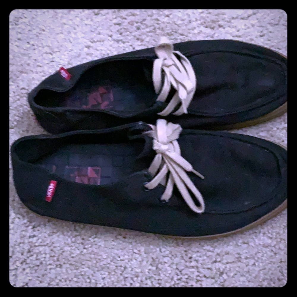 Vans loafers, men’s size 9.5 black